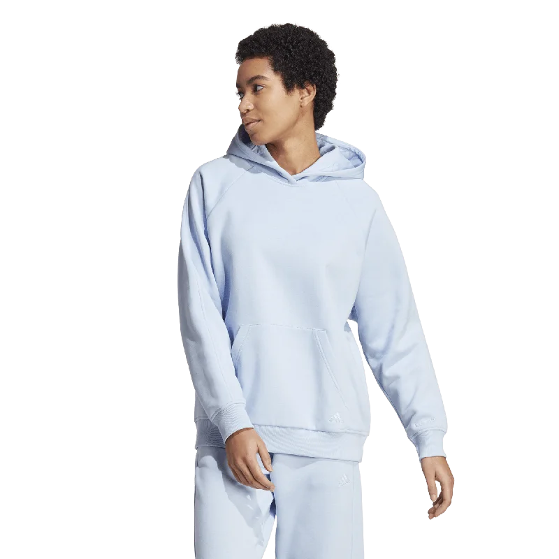 Women's Adidas All SZN Fleece Boyfriend Hoodie Hoodie with Emblem Brand Identity