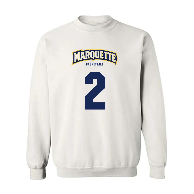 Marquette - NCAA Women's Basketball : Jaidynn Mason - Sports Shersey Crewneck Sweatshirt Hoodie with Set-In Sleeves Structured Classic Marquette - NCAA Women's Basketball : Jaidynn Mason - Sports Shersey Crewneck Sweatshirt Hoodie with Set-In Sleeves Structured Classic
