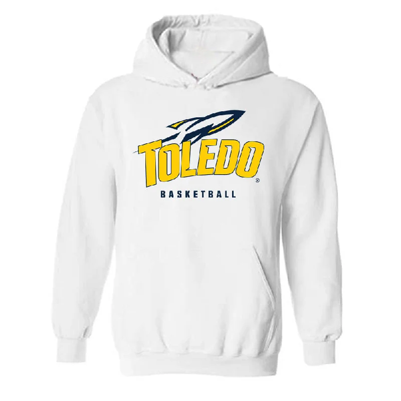 Toledo - NCAA Women's Basketball : Jessica Cook - Hooded Sweatshirt Hoodie with Set-In Sleeves Structured Classic Toledo - NCAA Women's Basketball : Jessica Cook - Hooded Sweatshirt Hoodie with Set-In Sleeves Structured Classic