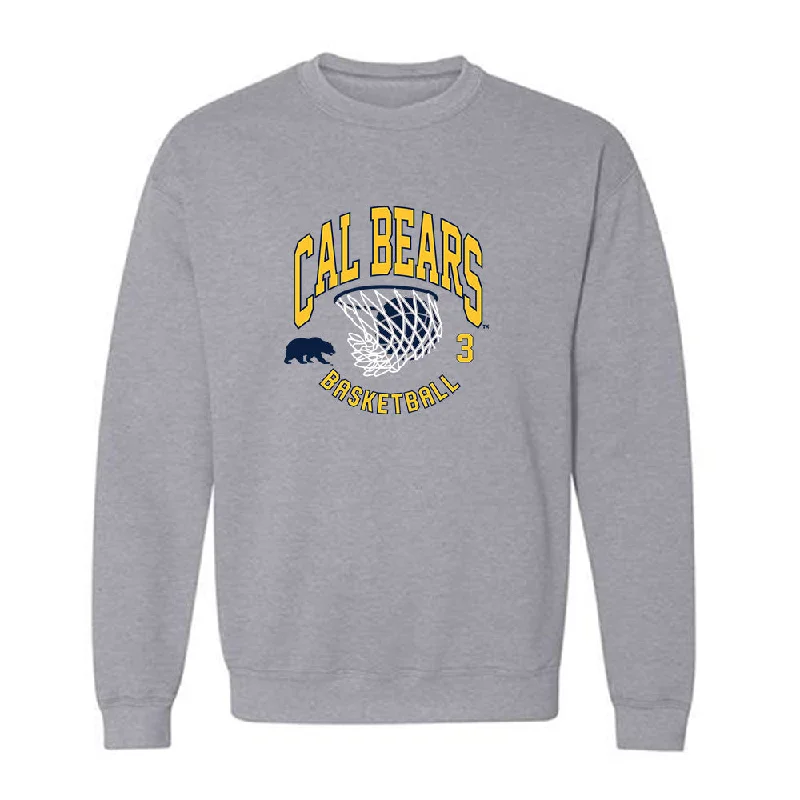 UC Berkeley - NCAA Women's Basketball : Zahra King - Crewneck Sweatshirt Hoodie with Pattern Geometric Abstract UC Berkeley - NCAA Women's Basketball : Zahra King - Crewneck Sweatshirt Hoodie with Pattern Geometric Abstract