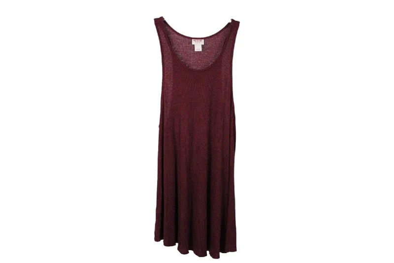 Mossimo Maroon Rib Tank | L playful tank top