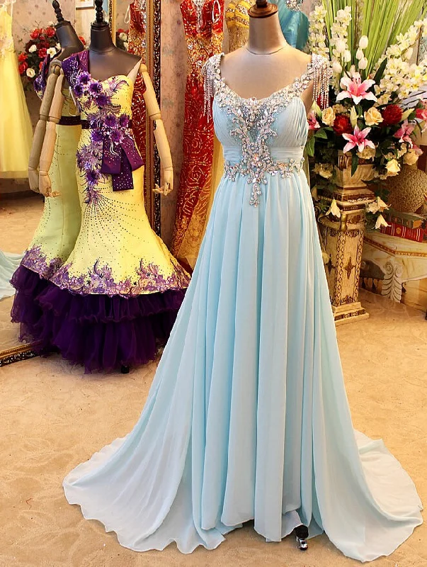 Chiffon Prom Dress, Prom Dresses, Evening Gown, Graduation School Party Dress, Winter Formal Dress Tunics Office stylish Chiffon Prom Dress, Prom Dresses, Evening Gown, Graduation School Party Dress, Winter Formal Dress Tunics Office stylish
