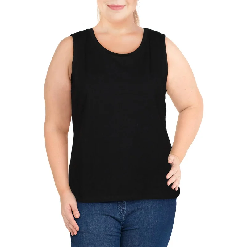 Alfani Womens Scoop Neck Sleeveless Tank Top lightweight tank top