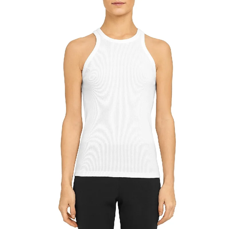 Theory Womens Plus Sleeveless Ribbed Tank Top cute tank top