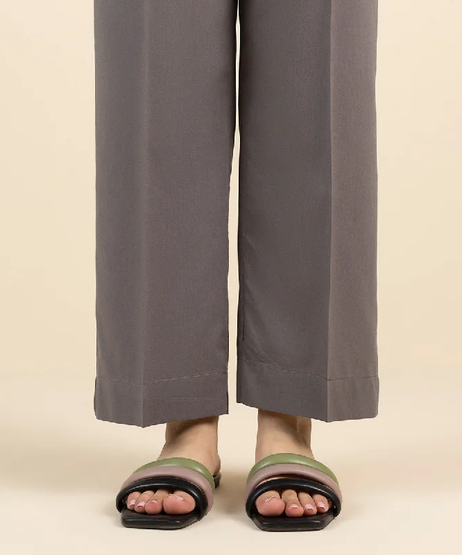 Cotton Viscose Cigarette Pants Trendy Printed Leggings