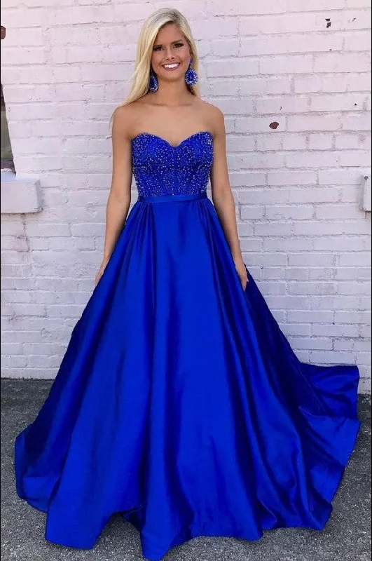 Royal Blue Prom Dress A line, Prom Dresses, Evening Gown, Graduation School Party Dress, Winter Formal Dress Tunics Cozy soft Royal Blue Prom Dress A line, Prom Dresses, Evening Gown, Graduation School Party Dress, Winter Formal Dress Tunics Cozy soft