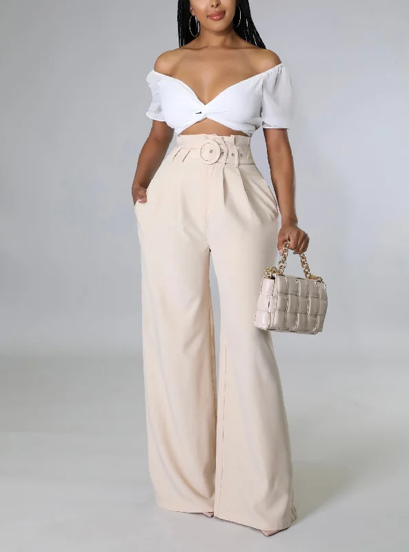 Perfect Day Pants Slim Fit Casual Pants