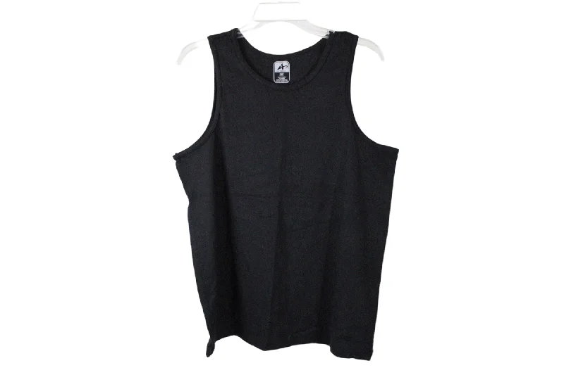 Athletec Black Tank | M baby blue tank