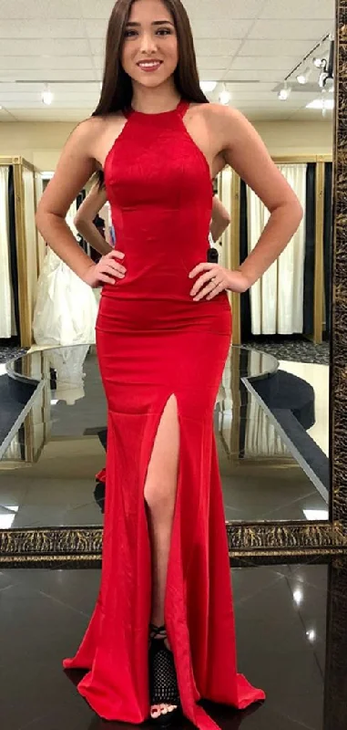 Red Prom Dress Slit Skirt, Formal Dress, Evening Dress, Dance Dresses, Graduation Party Dress Off-the-shoulder Chic Trendy Red Prom Dress Slit Skirt, Formal Dress, Evening Dress, Dance Dresses, Graduation Party Dress Off-the-shoulder Chic Trendy