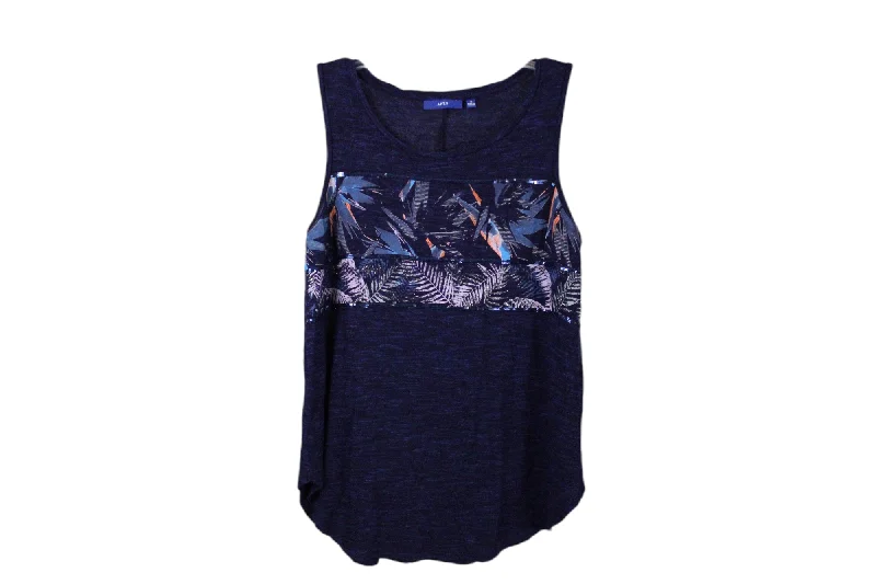 APT.9 Blue Ultra Soft Tank | S pastel tank top