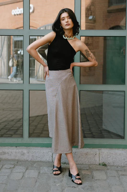 JULIANA MARTEJEVS Willow Skirt linen skirt natural