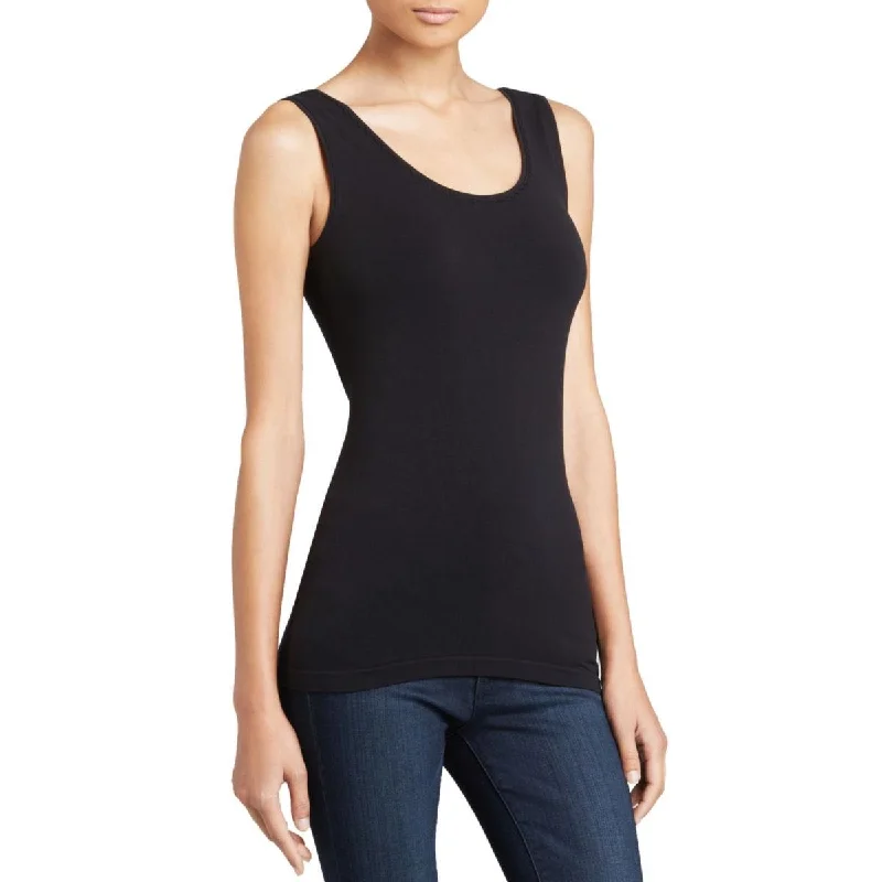 Elie Tahari Womens Neely Scoop Neck Sleeveless Tank Top lavender tank top