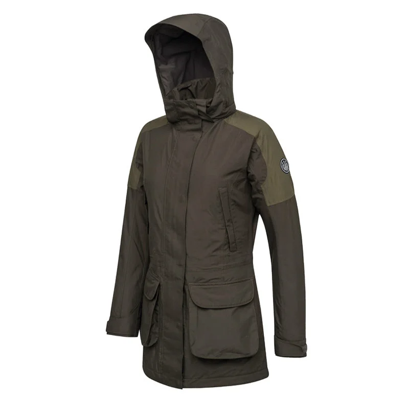 Beretta Womens Tri-Active EVO Jacket Brown Bark Satin Jacket Silk Jacket Chiffon Jacket Beretta Womens Tri-Active EVO Jacket Brown Bark Satin Jacket Silk Jacket Chiffon Jacket