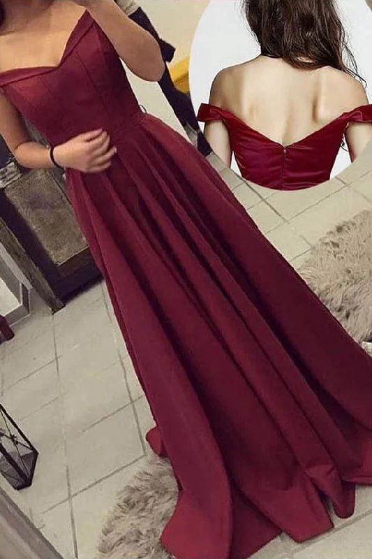 Prom Dress Off The Shoulder Straps, Prom Dresses, Evening Gown, Graduation School Party Dress, Winter Formal Dress Tunics Practical durable Prom Dress Off The Shoulder Straps, Prom Dresses, Evening Gown, Graduation School Party Dress, Winter Formal Dress Tunics Practical durable