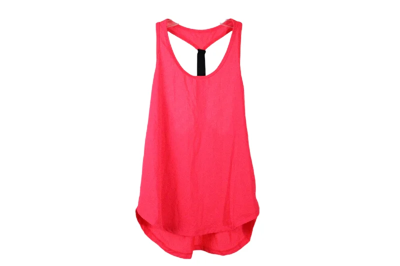 NEW Old Navy Active Semi-Fitted Go-Dry Neon Pink Tank | XS soft tank top