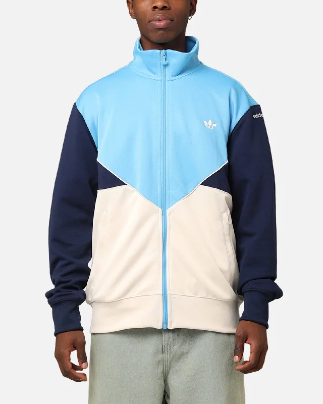 Adidas Adicolour Track Top Jacket Semi Blue Burst/Wonder White/Night Indigo Oversized Jacket Tailored Jacket Straight Jacket Adidas Adicolour Track Top Jacket Semi Blue Burst/Wonder White/Night Indigo Oversized Jacket Tailored Jacket Straight Jacket