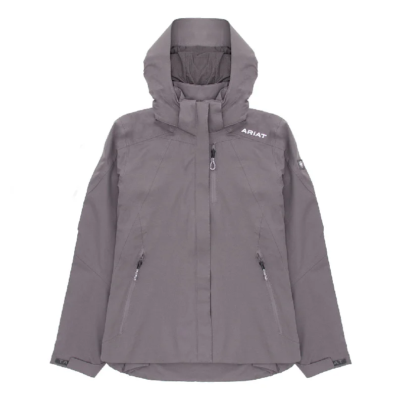 Ariat Womens Coastal Waterproof Jacket Plum Grey Faux Fur Fabric Real Fur Fabric Shearling Fabric Ariat Womens Coastal Waterproof Jacket Plum Grey Faux Fur Fabric Real Fur Fabric Shearling Fabric