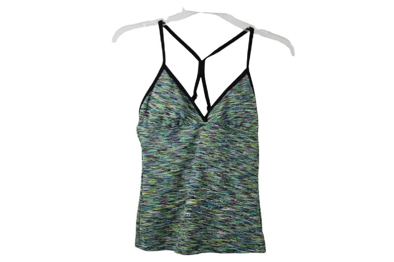 Athleta Green Tank | XS mesh tank top