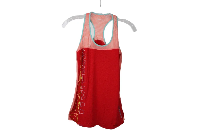 Reebok Red Tank | S metallic tank top