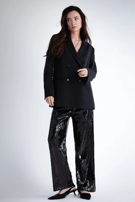 SEQUINED PANTS Cozy Jogger Leggings