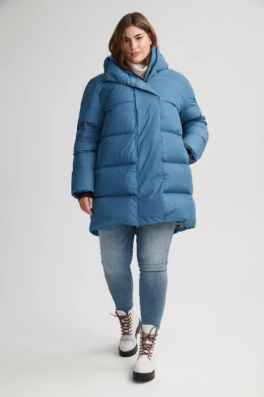 FOSFO PLUS SIZE- Women’s down puffer jacket - AK10050X Denim Fabric Leather Fabric Suede Fabric FOSFO PLUS SIZE- Women’s down puffer jacket - AK10050X Denim Fabric Leather Fabric Suede Fabric
