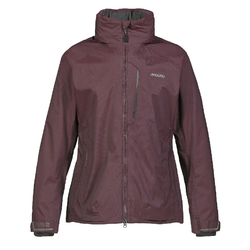 Musto Womens Fenland Lite Jacket Fig Hoodie Zip-Up Jacket Button-Up Jacket