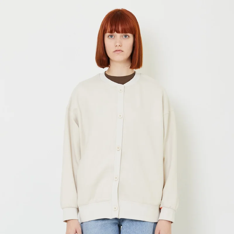 Women Embroidery Oversized Jacket - Ivory - SW2408110A Insulated Jacket Fitted Jacket Loose Jacket Women Embroidery Oversized Jacket - Ivory - SW2408110A Insulated Jacket Fitted Jacket Loose Jacket