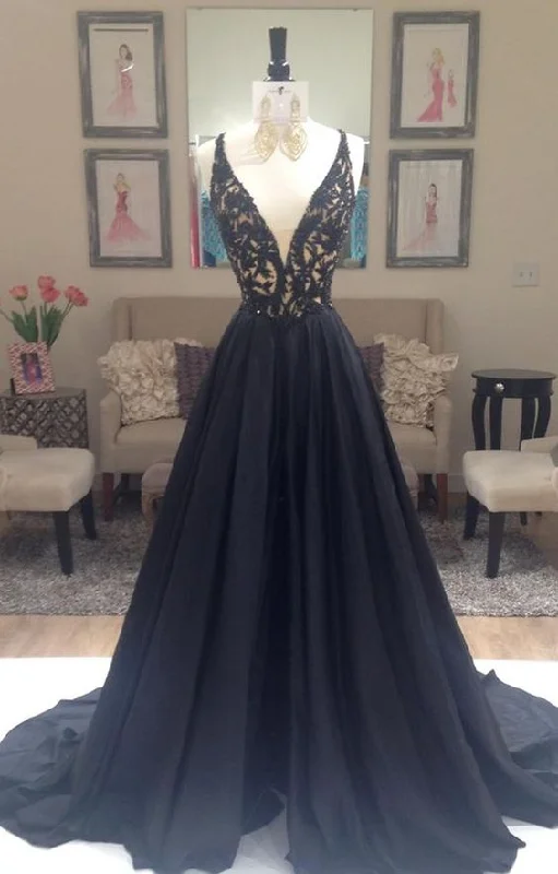 Black Prom Dress, Prom Dresses, Evening Gown, Graduation School Party Dress Bodycon Fitted Nightout Black Prom Dress, Prom Dresses, Evening Gown, Graduation School Party Dress Bodycon Fitted Nightout