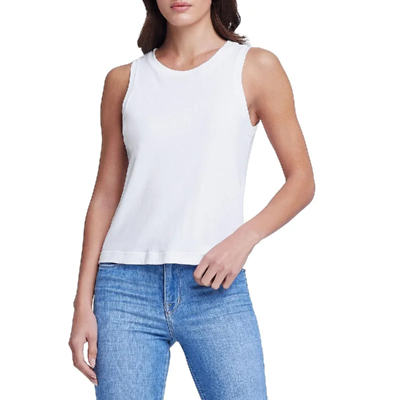 L'Agence Womens Lightweight Organic Cotton Tank Top trendy tank top