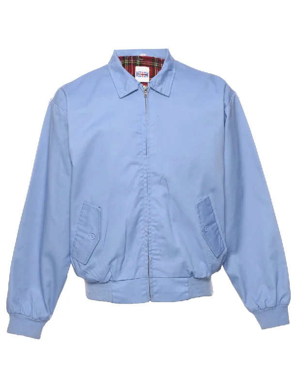 Light Blue Jacket - M Denim Jacket Leather Jacket Suede Jacket