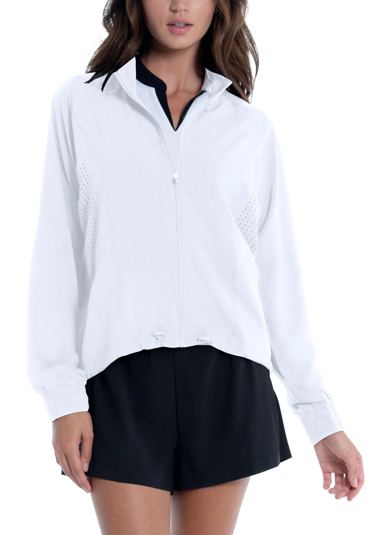 Women's Lucky In Love In Flight Tennis Jacket Anorak Shell Jacket Lightweight Jacket Women's Lucky In Love In Flight Tennis Jacket Anorak Shell Jacket Lightweight Jacket