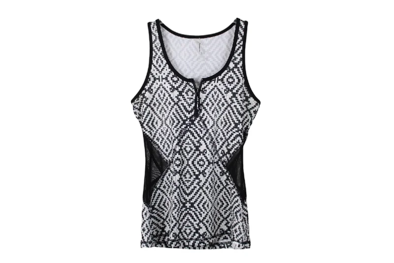 Gottex Black Athletic Tank | XS cold shoulder tank