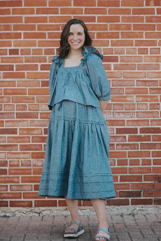 Madswick Zamora Skirt velvet skirt luxurious