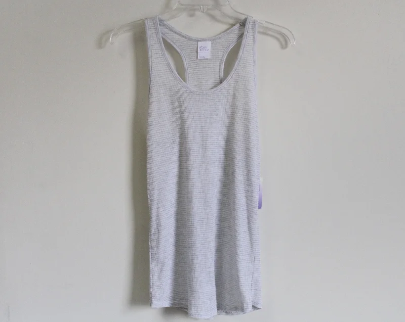 NEW Stars Above Soft Gray Striped Tank | L essential tank top