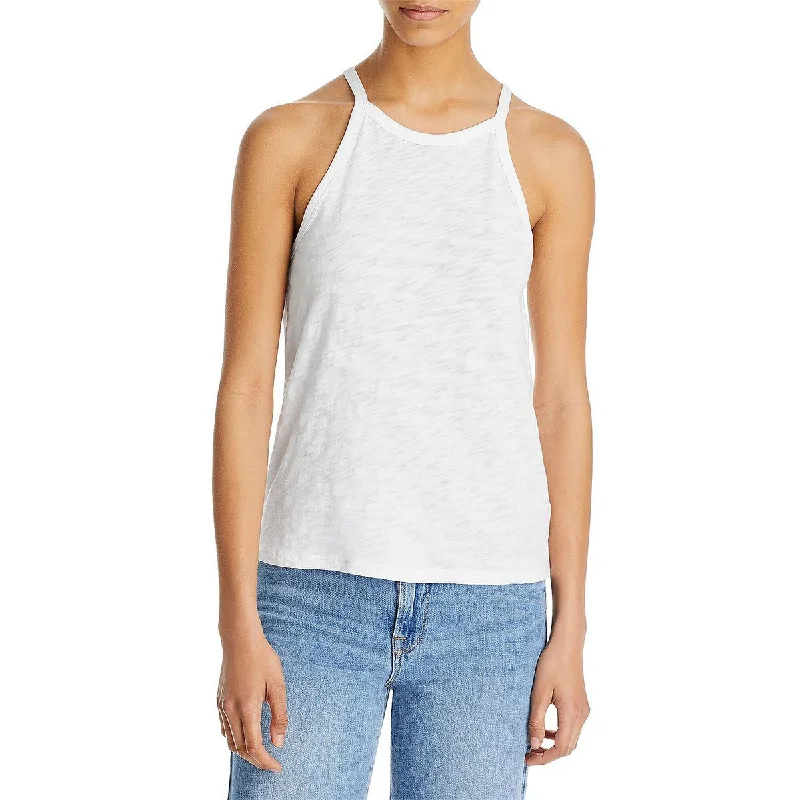 ATM Womens Cotton Slub Tank Top black tank top