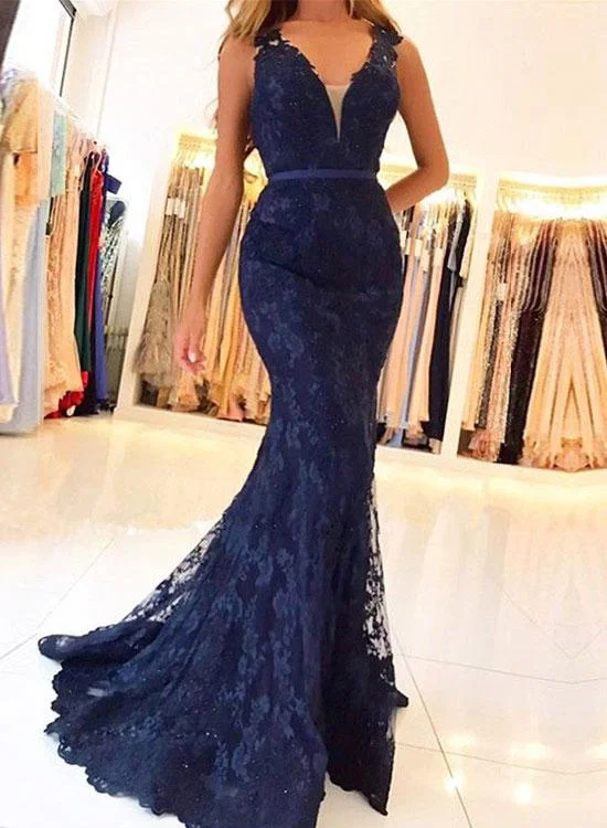 Mermaid Lace Prom Dress, Prom Dresses, Evening Gown, Graduation School Party Dress, Winter Formal Dress Tunics Bridal satin Mermaid Lace Prom Dress, Prom Dresses, Evening Gown, Graduation School Party Dress, Winter Formal Dress Tunics Bridal satin