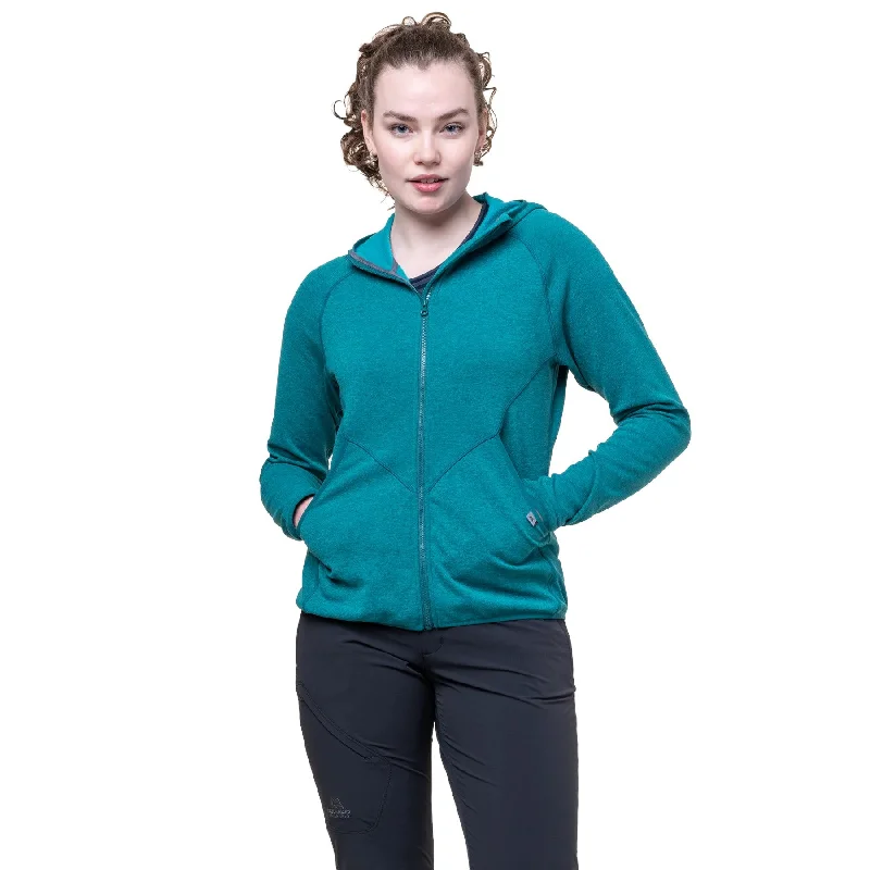 Women's Calico Hooded Jacket Zippered Jacket Buttoned Jacket Snapped Jacket
