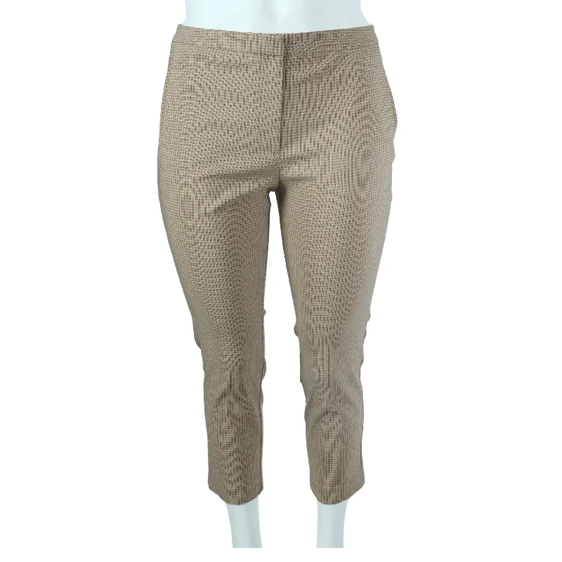 WORTHINGTON - Plaid Classic Pants Trendy High-Waist Trousers