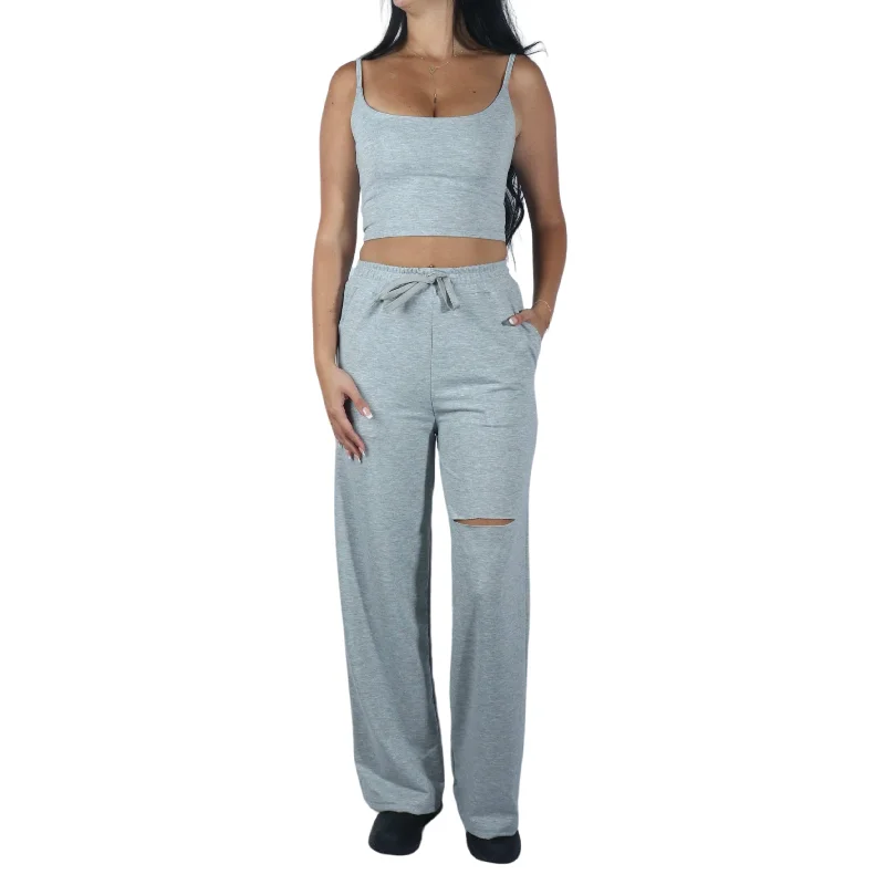 Set Includes Top With Pant Elegant Trouser Pants