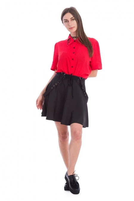 Banned Apparel - Absence Of Light Skirt silk skirt elegant