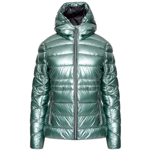 Dare 2B Womens/Ladies Reputable II Metallic Puffer Jacket Hooded Jacket Caped Jacket Shawl Collar Jacket