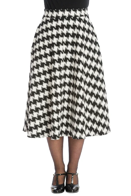 Banned Apparel - Classic Charm Skirt wool skirt warm