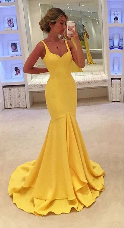 Yellow Prom Dress, Evening Gown, Graduation School Party Dress, Winter Formal Dress Tunics Winter warm Yellow Prom Dress, Evening Gown, Graduation School Party Dress, Winter Formal Dress Tunics Winter warm