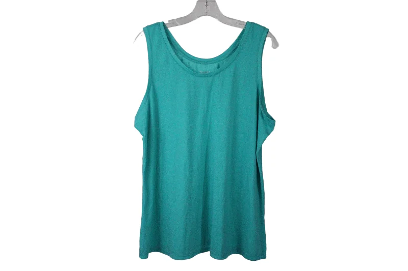 Time And Tru Blue Tank | XL sequin tank top