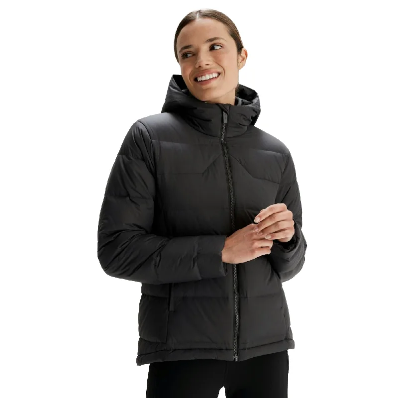 Women's Epiq SE Down Hooded Jacket Hoodie Zip-Up Jacket Button-Up Jacket