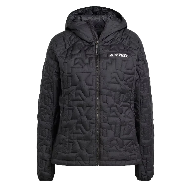 Adidas Terrex Womens Terrex Xperior Primaloft Loose Fill Insulated Hooded Jacket Black Wool Jacket Cashmere Jacket Tweed Jacket