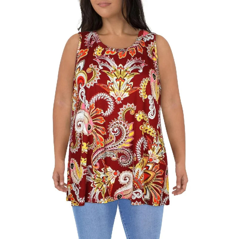 AWULIFFAN Womens Printed Tunic Tank Top halter tank top