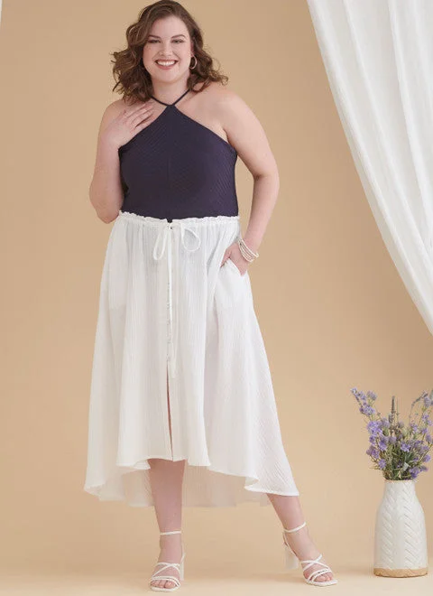 Simplicity Skirts S9787 chiffon skirt lightweight