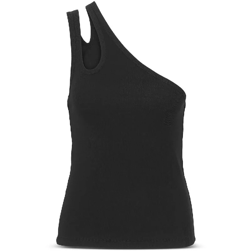 Remain Womens Toya Organic Cotton One Shoulder Tank Top bright tank top