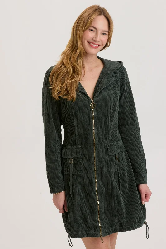 Naja Jacket Dress Denim Fabric Leather Fabric Suede Fabric